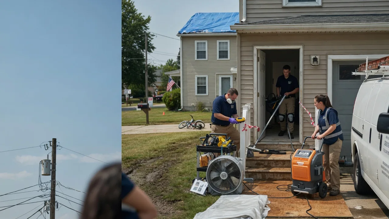 Water Damage Repair in Gibson, PA near me